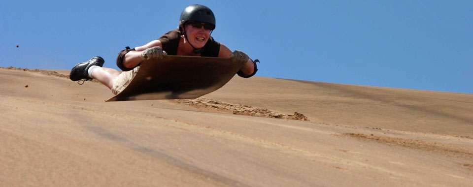 Sandboarding
