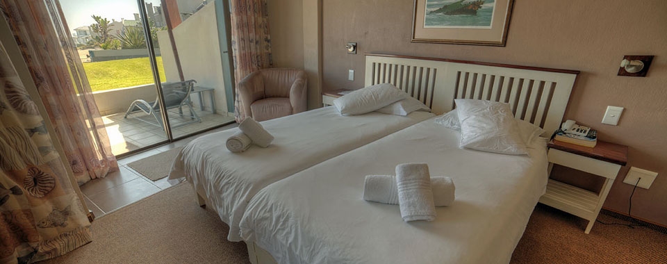 Standard twin room ground floor